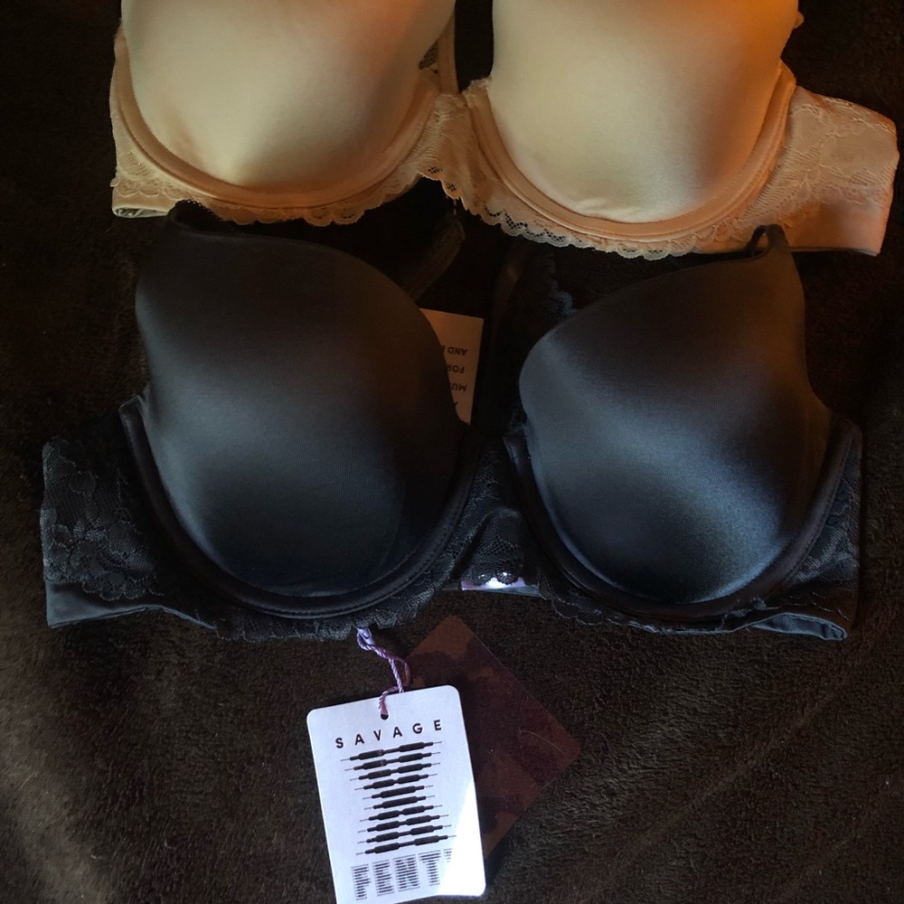 Floral Lace T-Shirt bras (Set of 2!)